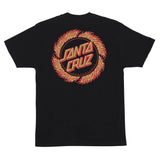 Santa Cruz Flame Ringed Dot Mens T-Shirt