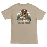 Santa Cruz Screaming Grizzly Mens T-Shirt