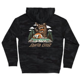 Santa Cruz Screaming Grizzly Mens Hoodie