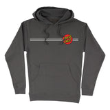 Santa Cruz Classic Dot Relaxed Fit Women's Sweatshirt, Charcoal Gray