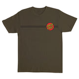 Santa Cruz Classic Dot Mens T-Shirt, Olive