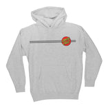 Santa Cruz Classic Dot Pullover Hooded Sweatshirt Grey Heather