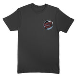 Santa Cruz Wave Dot Women's Relaxed T-Shirt, Dark Grey