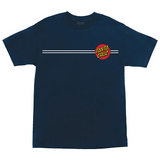 Santa Cruz Classic Dot Mens T-Shirt, Navy
