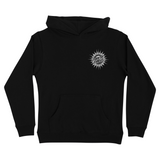 Santa Cruz Ornate Dot Hooded Girls Sweatshirt